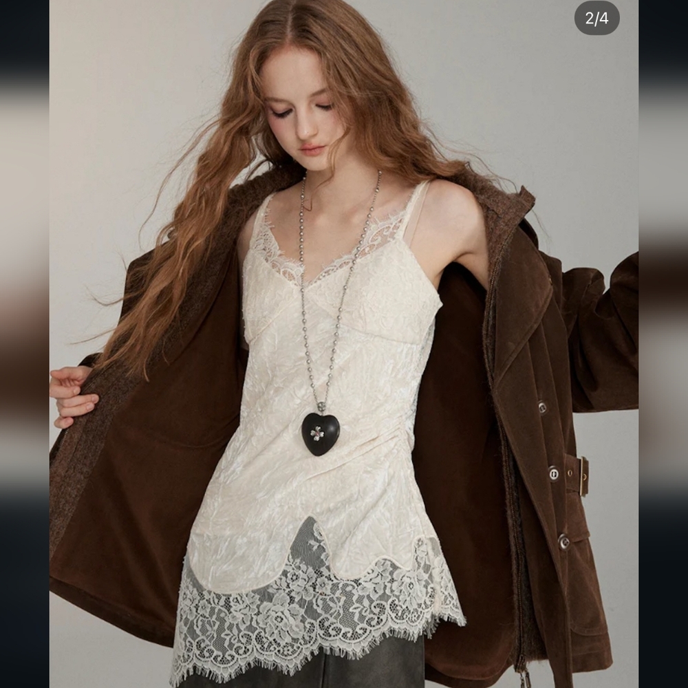 Via Pitti Women's Cream Dress - Size Small